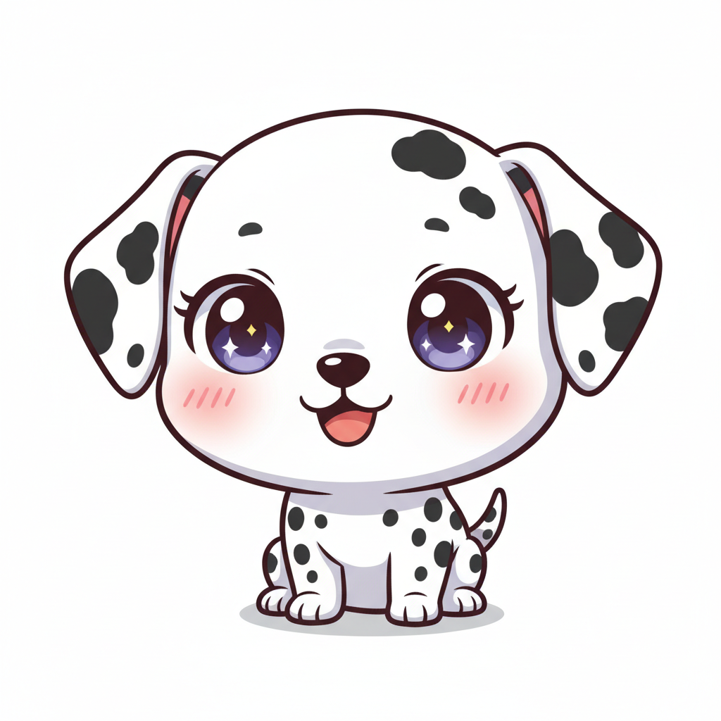 Luna the Dalmatian